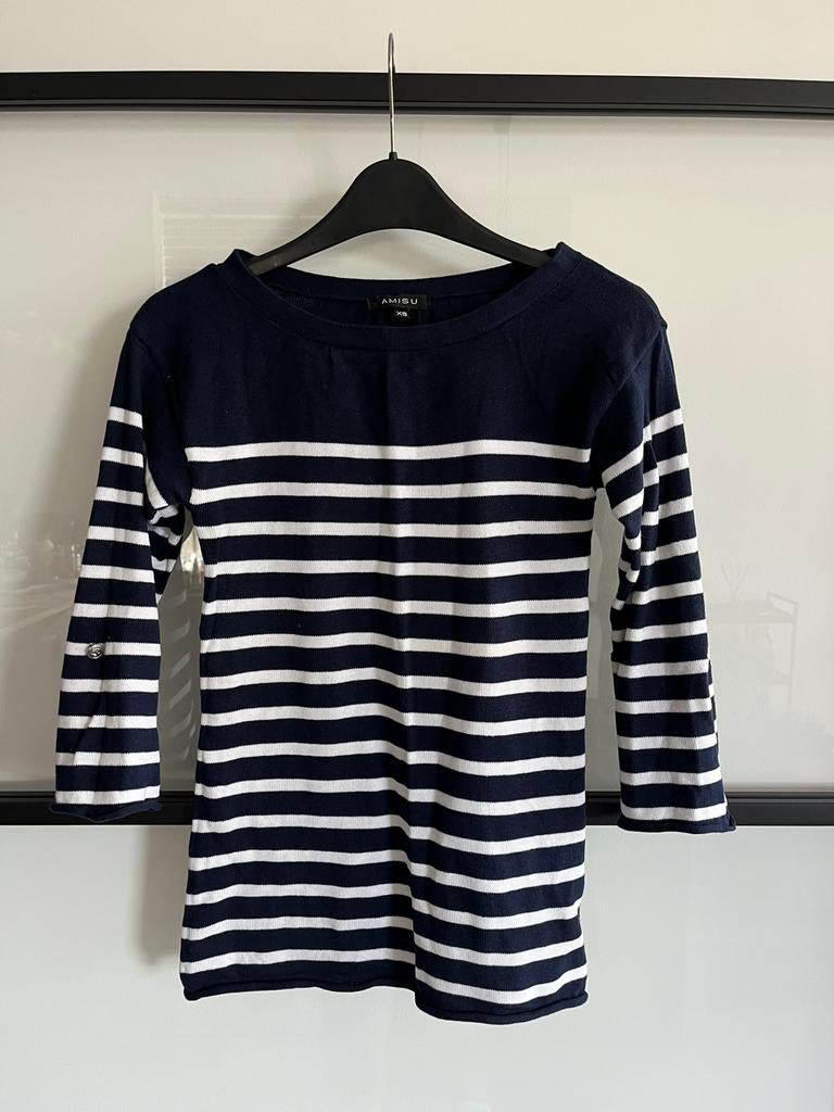 AMISU Trui maat XS (NIEUW), Blauw, Nieuw, Ophalen of Verzenden, Maat 34 (XS) of kleiner