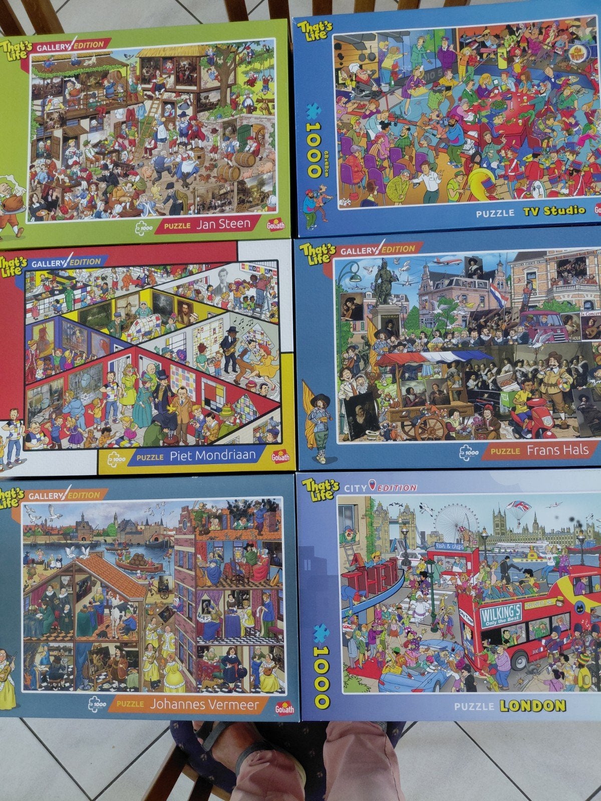 thats life puzzel, Ophalen, 500 t/m 1500 stukjes, Zo goed als nieuw, Legpuzzel