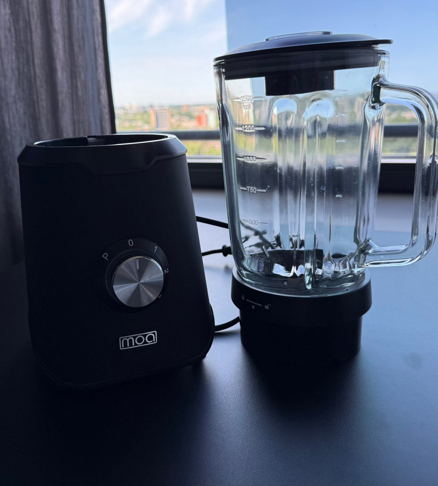 MOA blender 1,5L, Ophalen, Gebruikt, Blender