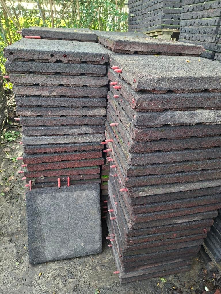 120 rubberen tegels 50x50x6 cm staltegels stalmatten, Dieren en Toebehoren, Stalling en Weidegang