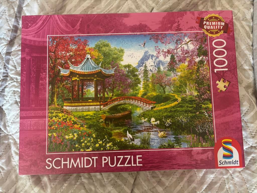 Schmidt puzzel, Ophalen of Verzenden, 500 t/m 1500 stukjes, Zo goed als nieuw