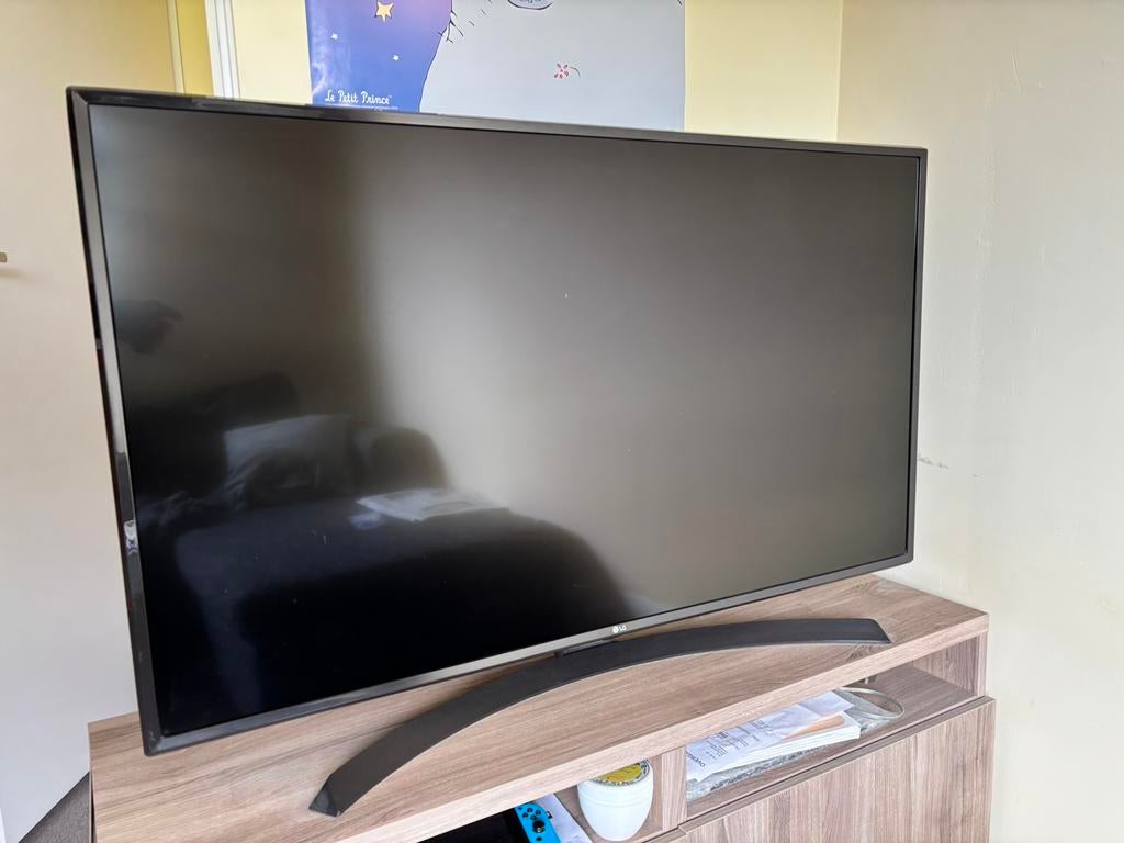 LG 49” 4K smarttv, Ophalen, 50 Hz, Zo goed als nieuw, 100 cm of meer