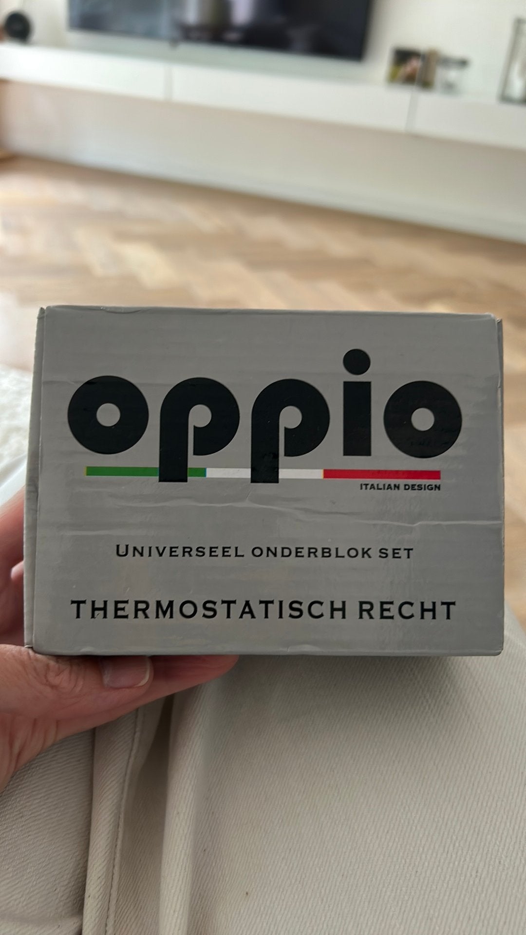 Nieuw Oppio thermostatisch onderblok set recht- universeel, Doe-het-zelf en Verbouw, Verwarming en Radiatoren, Minder dan 30 cm