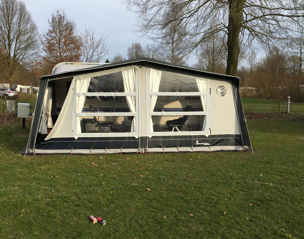 Isabella Opus voortent - Zeer ruime en complete voortent, Ophalen, Gebruikt, Ten Cate All Season 240g/m2, Isabella