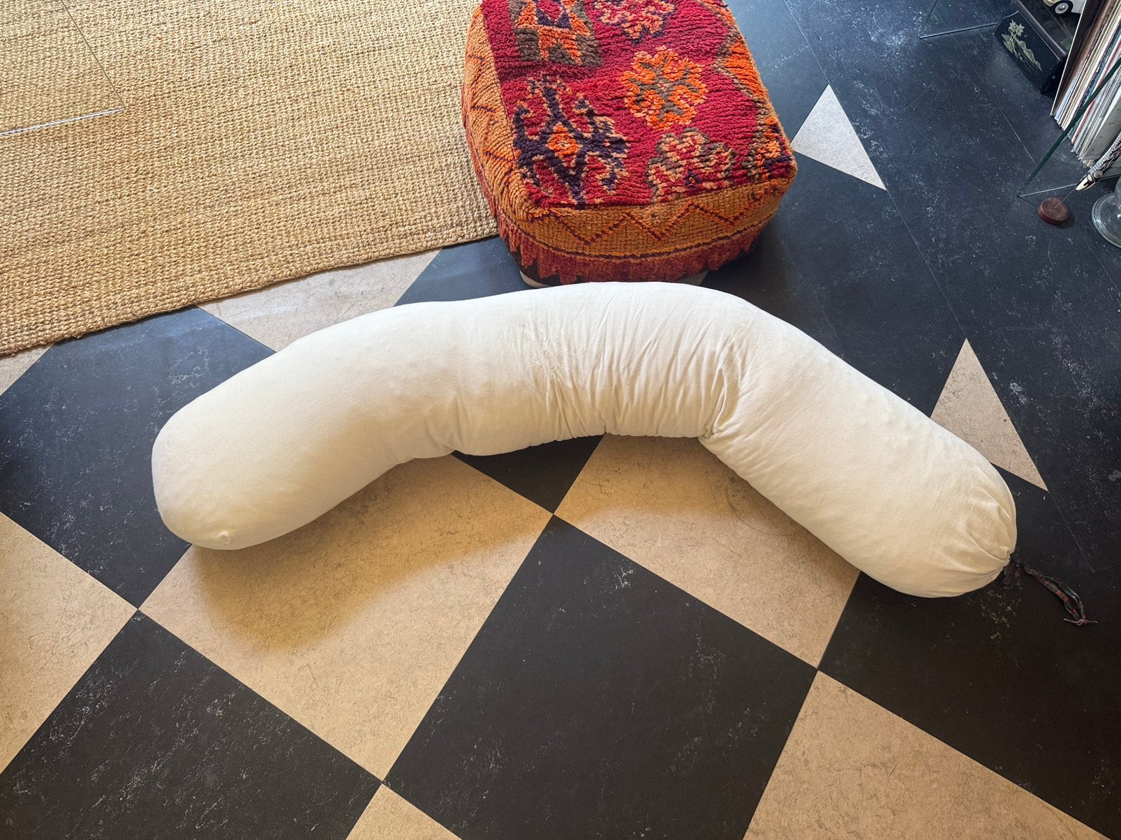 Zwangerschapskussen 140cm lang, Kinderen en Baby's, Babyvoeding en Toebehoren, Ophalen, Zo goed als nieuw, Overige typen