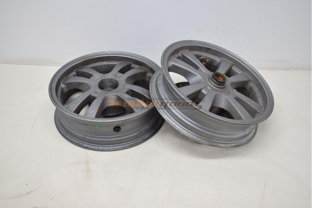 Set velgen (grijs) voor Kymco Like | wiel | velg, Gebruikt, Kymco, Ophalen of Verzenden, Kymcoglobal@mail.kymco.com