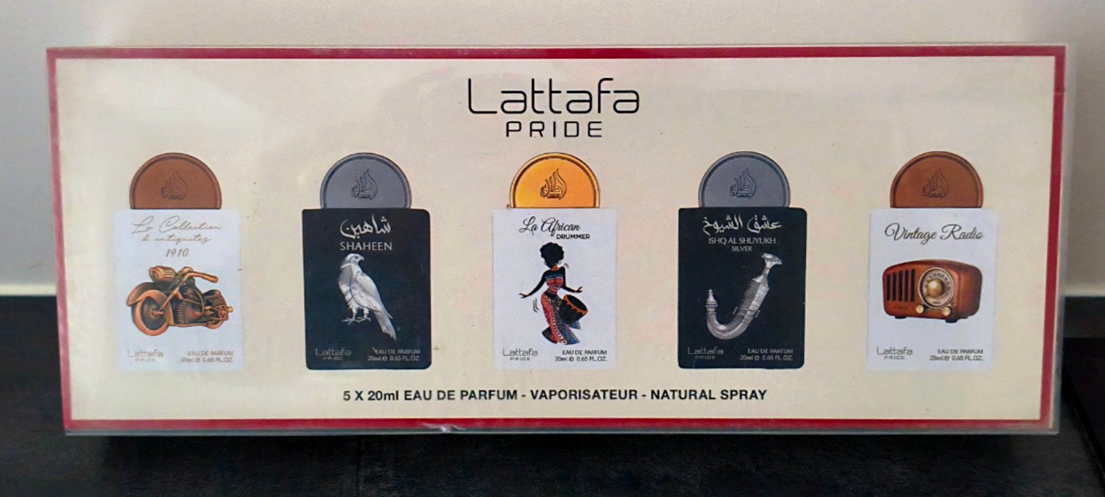 Lattafa - Pride 5 Discovery Set - 5x20ml Eau de Parfum, Ophalen of Verzenden, Nieuw