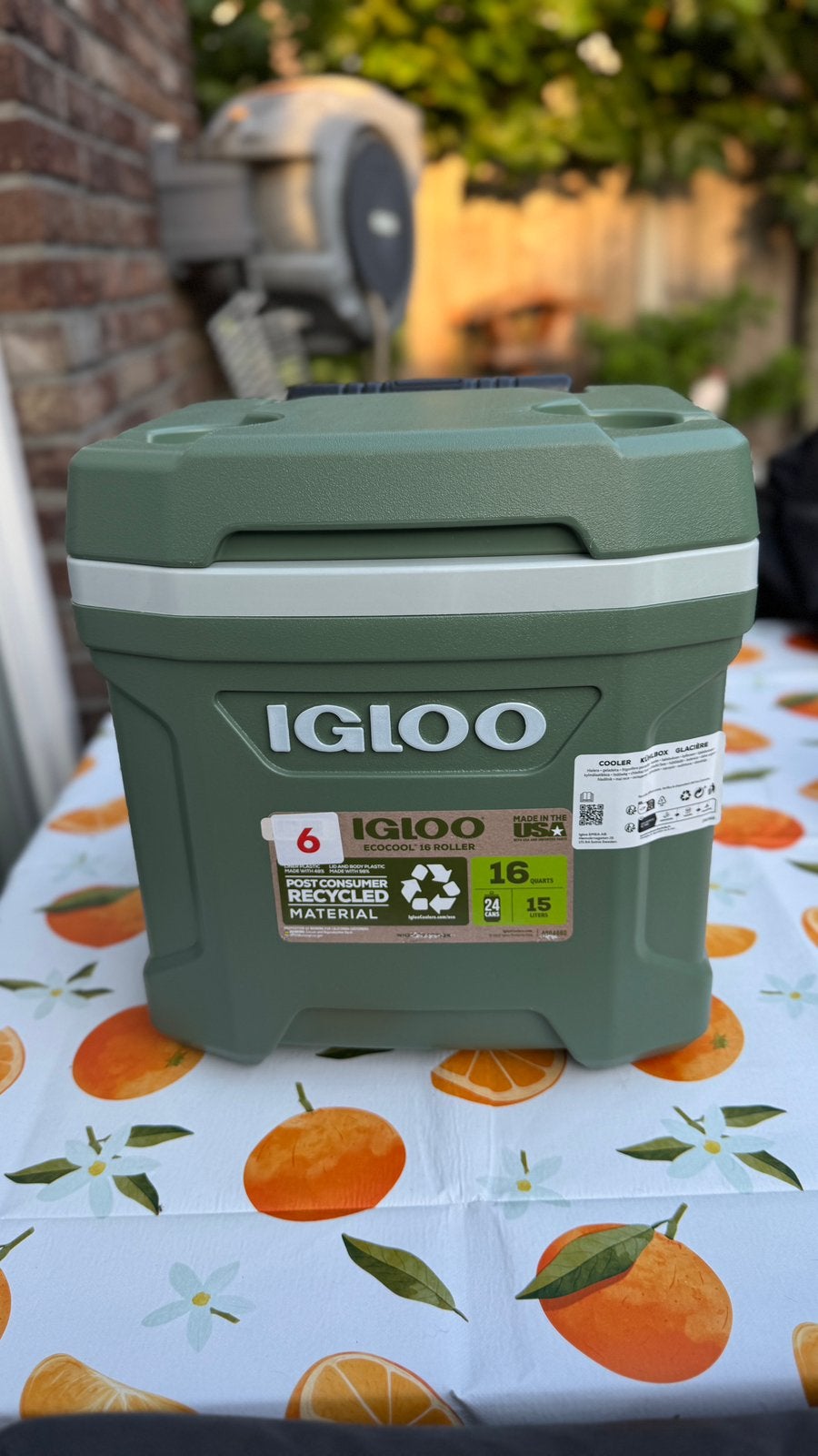 Koelbox Igloo Ecocool 16 Roller, Caravans en Kamperen, Koelboxen, Ophalen of Verzenden, Nieuw, Koelbox, Koelelement