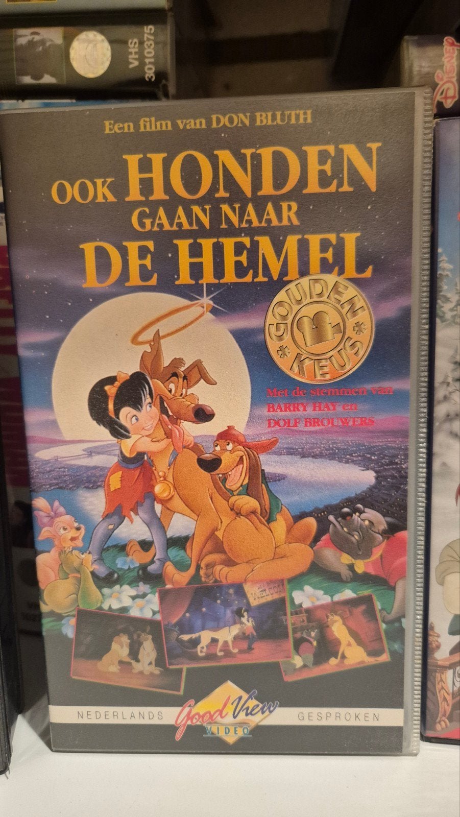 Ook Honden Gaan Naar De Hemel - VHS, Ophalen of Verzenden