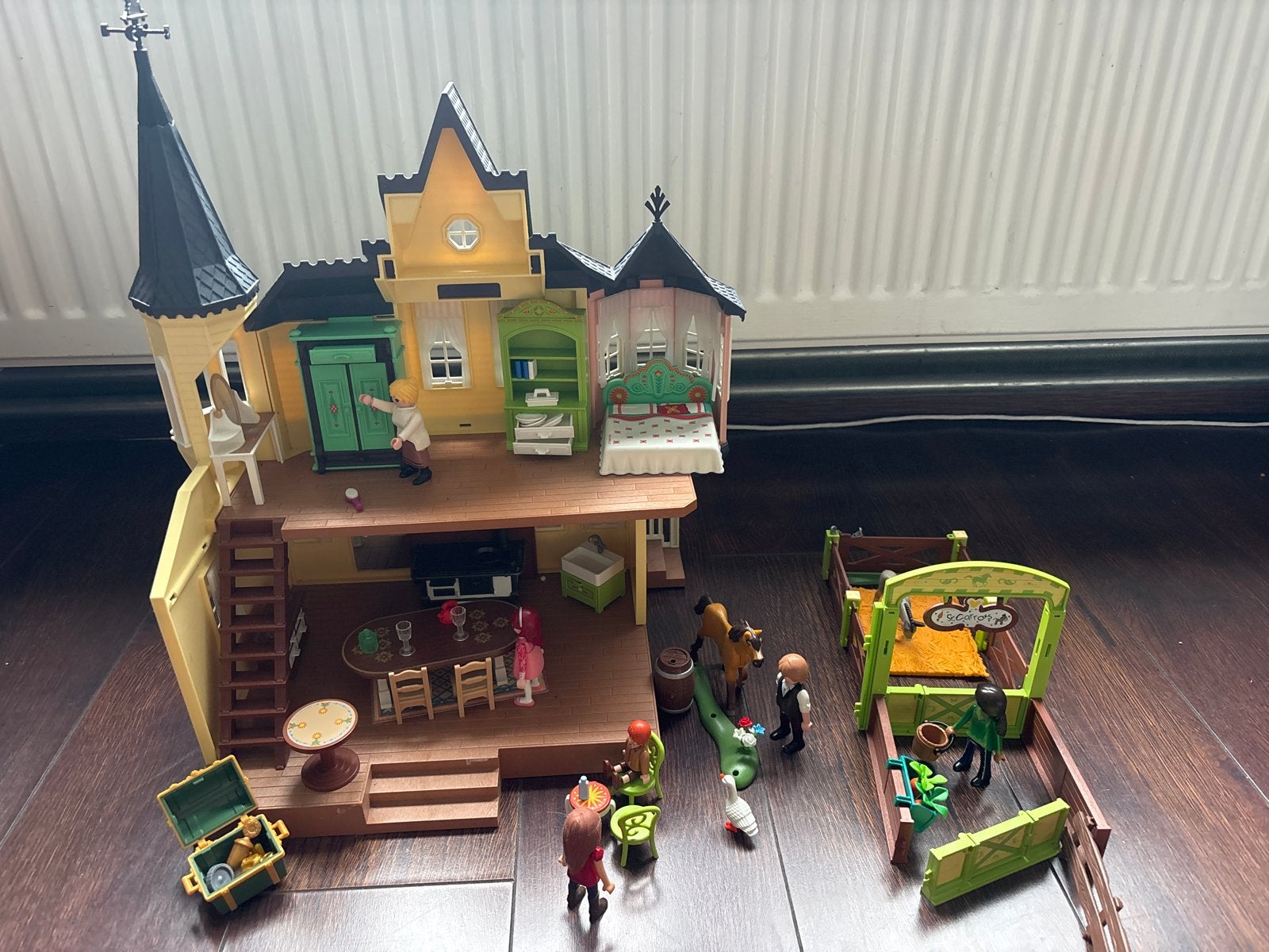 Playmobil Spirit lucky huis met extra's, Ophalen, Gebruikt