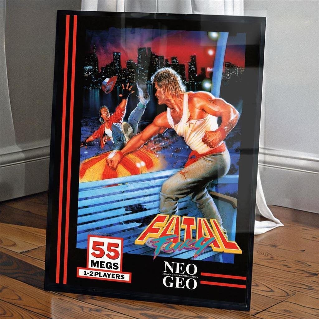 Fatal Fury Neo Geo AES Art 50x70cm Poster, Verzenden, Nieuw, A1 t/m A3, Overige onderwerpen