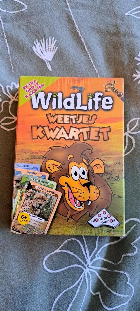 Kwartet wildlife, Ophalen, Nieuw