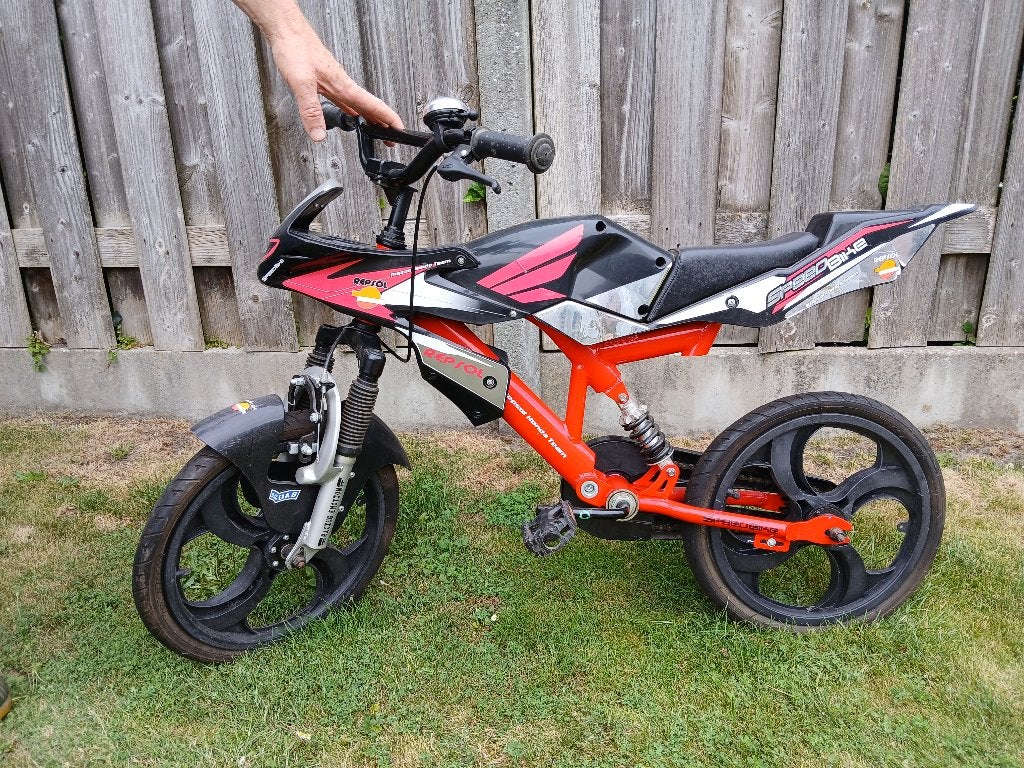 Leuke kinderfiets, Fietsen en Brommers, Terugtraprem, Gebruikt, Minder dan 16 inch, Ophalen