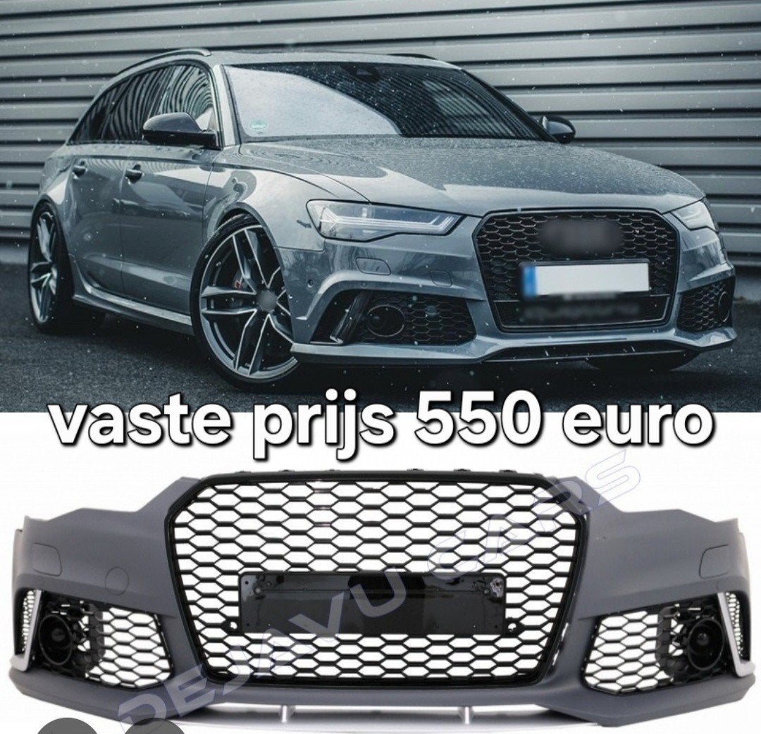 Nieuwe RS6 LOOK bumper voor Audi A6 (nooit gemonteerd), Ophalen