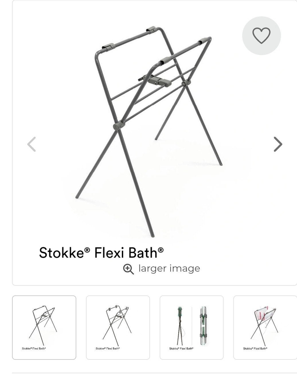 Stokke Flexi Bath standaard met afvoerslang, Kinderen en Baby's, Ophalen, Zo goed als nieuw