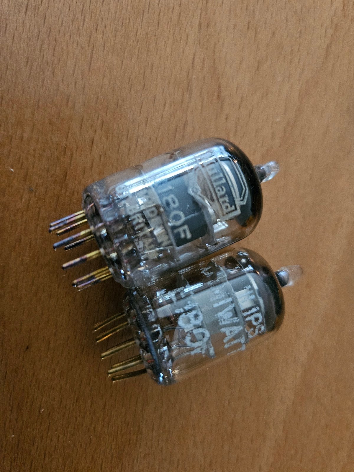 2x E180F buizen (Mullard en Philips), Ophalen of Verzenden