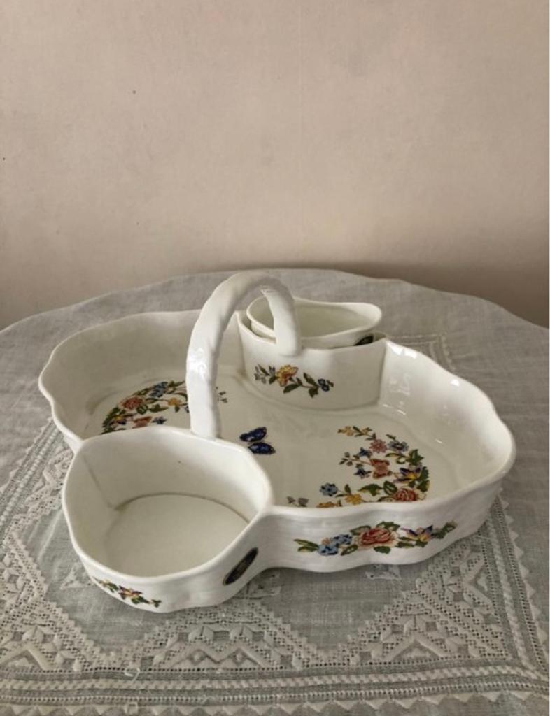 Aynsley bone china fruit schaal, Antiek en Kunst, Ophalen of Verzenden