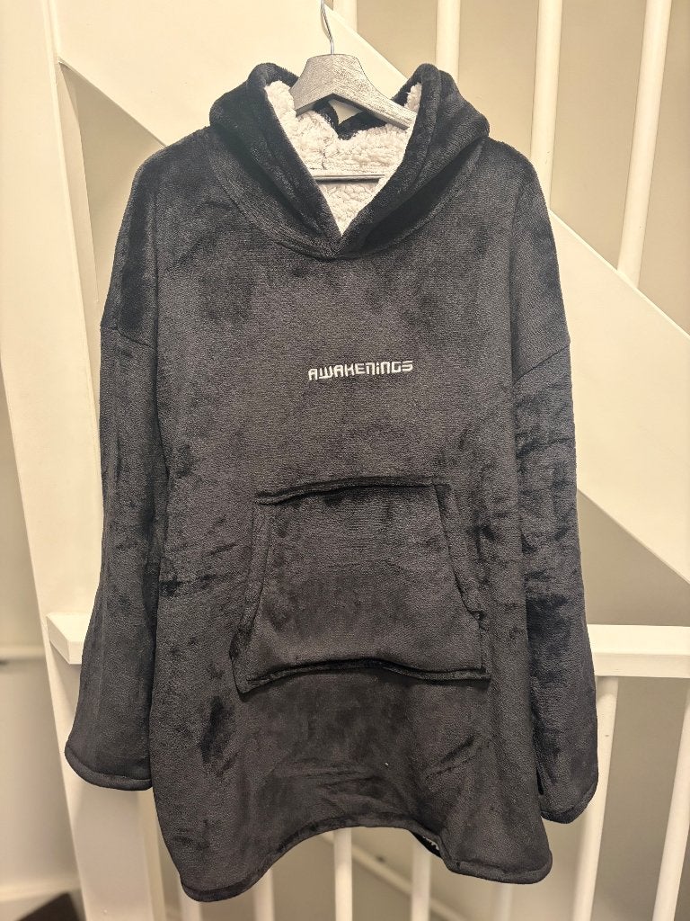 Oversized hoodie Awakenings Festival, Kleding | Dames, Awakenings Festival, Verzenden, Zwart, Maat 46/48 (XL) of groter