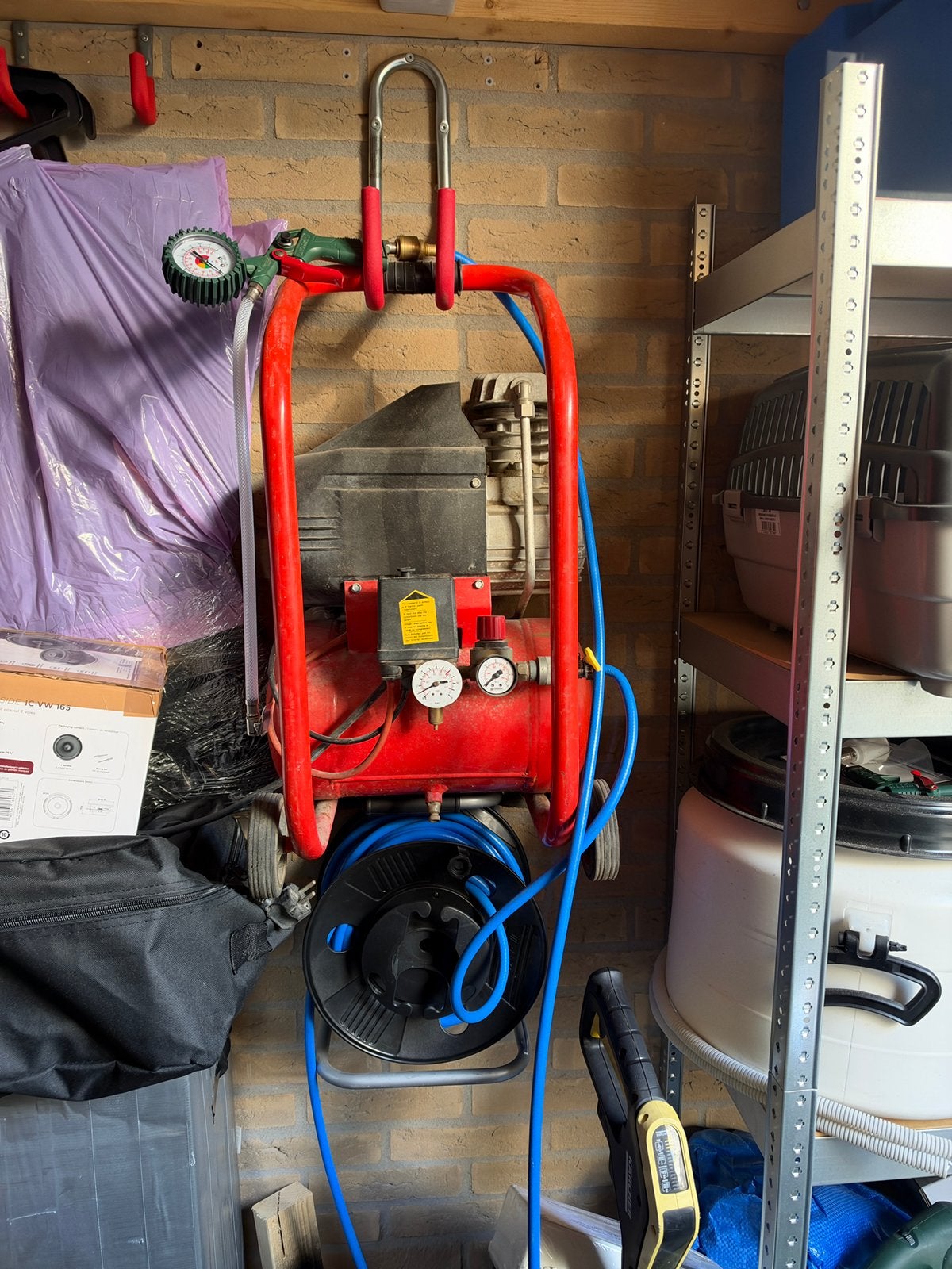 Compressor, Doe-het-zelf en Verbouw, 100 liter of meer, Ophalen of Verzenden, Gebruikt