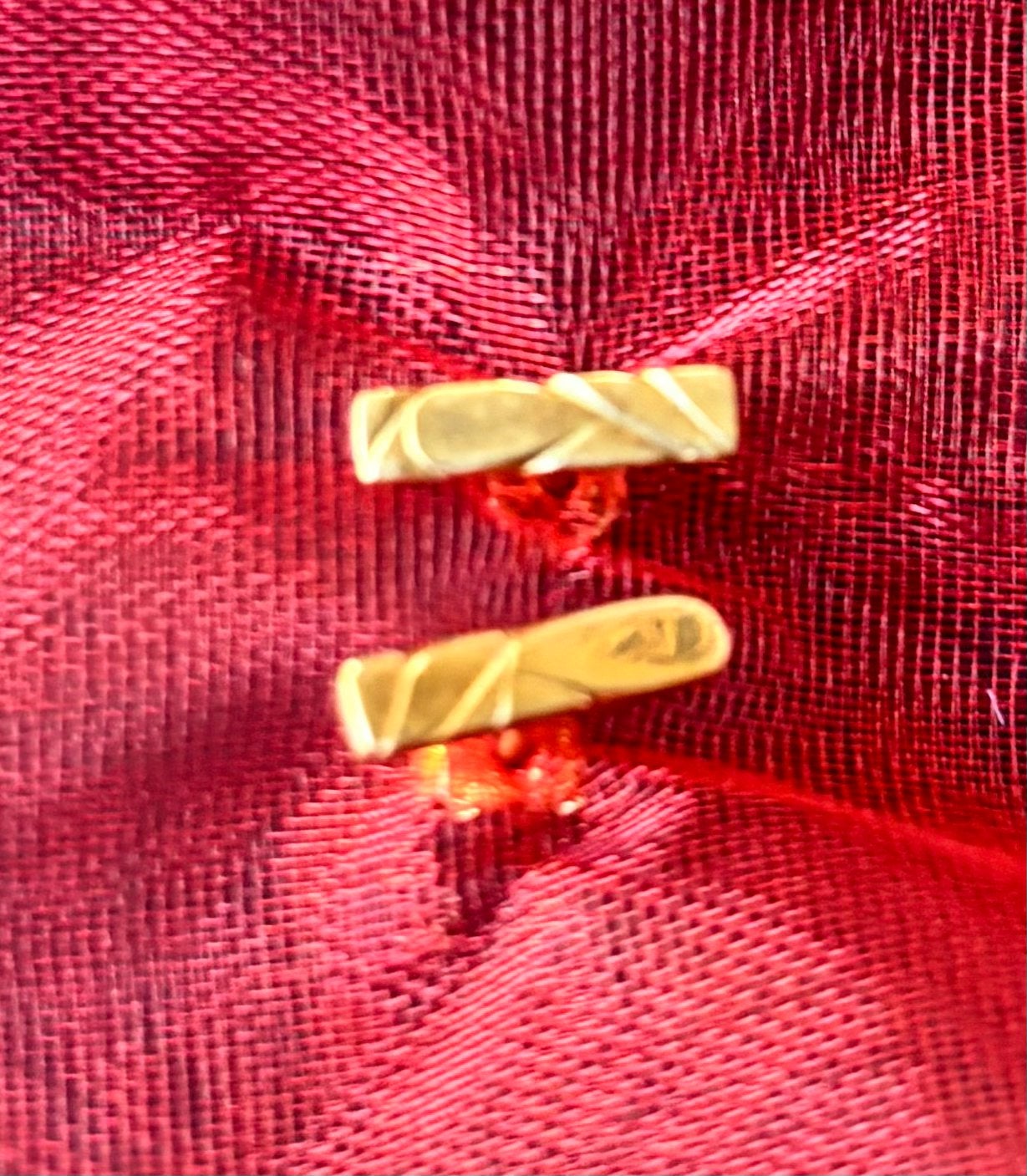 Gouden oorbellen oorknopjes oorstekers, Verzenden, Zo goed als nieuw, Goud