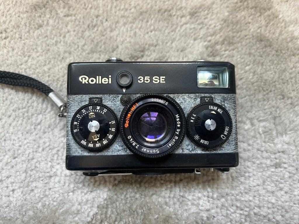 Rollei 35 SE Compact Camera - Vintage Analoge Camera, Ophalen of Verzenden, Gebruikt, Compact, Overige Merken