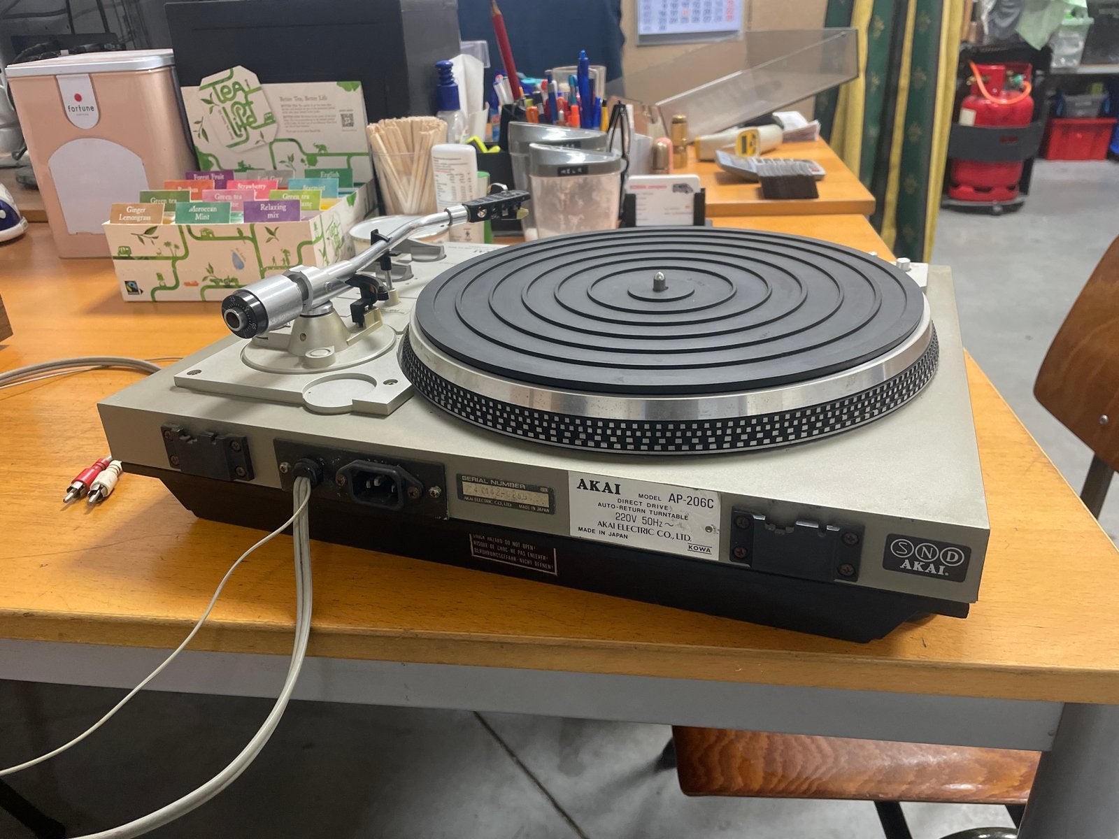 Akai AP-206C Platenspeler - Vintage Direct Drive