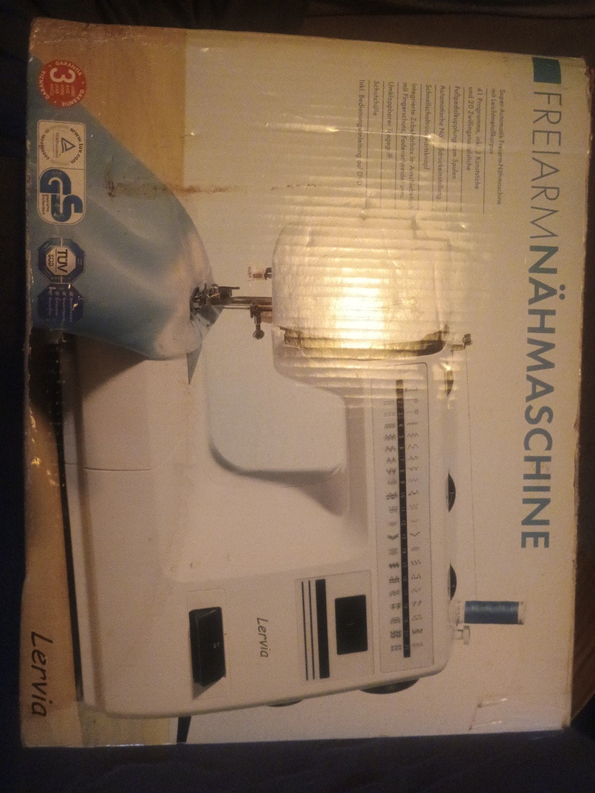 Lervia Naaimachine - Zo goed als nieuw, Ophalen of Verzenden, Zo goed als nieuw, Naaimachine, Overige merken