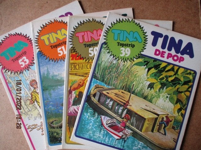 adv5540 tina topstrip, Eén stripboek, Ophalen, Gelezen