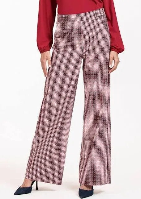 Studio Anneloes Lexie check broek rood heavy travelstof XXL, Maat 46/48 (XL) of groter, Ophalen of Verzenden, Zo goed als nieuw