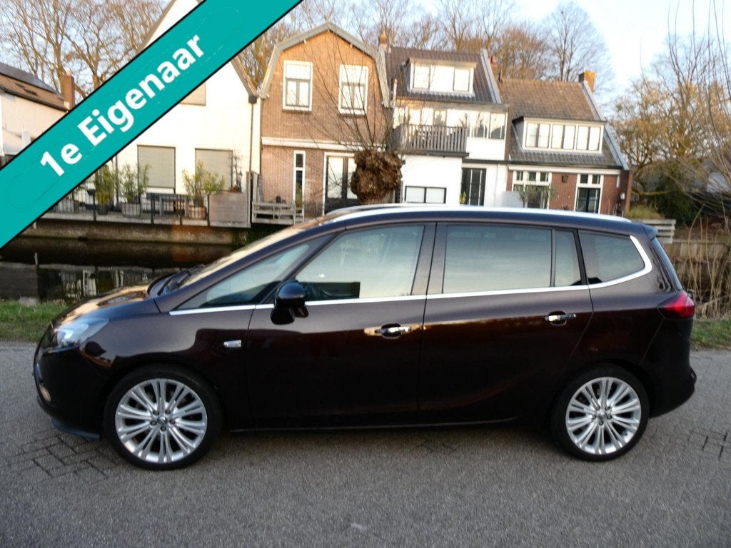 Opel Zafira Tourer 1.6 Cosmo 170pk 1e eig. Clima Leder Navi, Auto's, Opel, Voorwielaandrijving, Euro 5, 15 km/l, Gebruikt