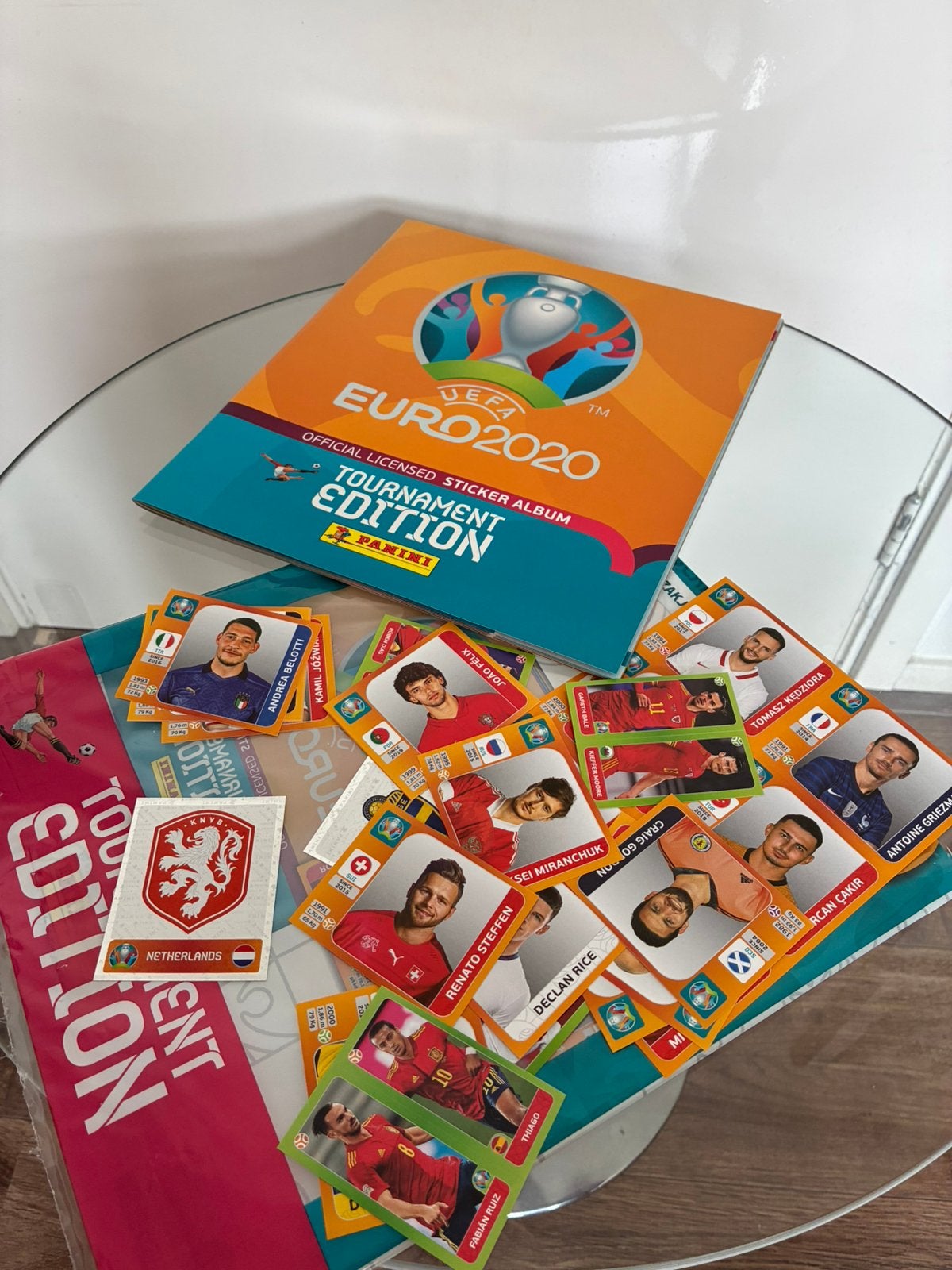Euro 2020 panini album, Ophalen of Verzenden, Zo goed als nieuw, Buitenlandse clubs, Poster, Plaatje of Sticker