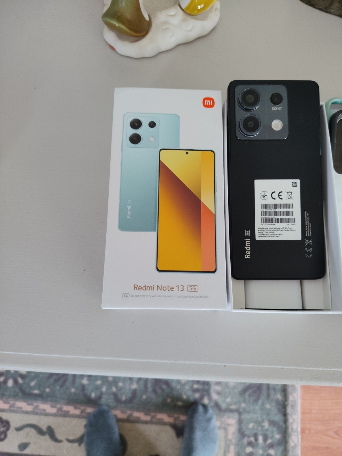 XIAOMI REDMI NOTE 13 5G 8GB RAM - Compleet in doos, Telecommunicatie, Mobiele telefoons | Overige merken, Ophalen of Verzenden