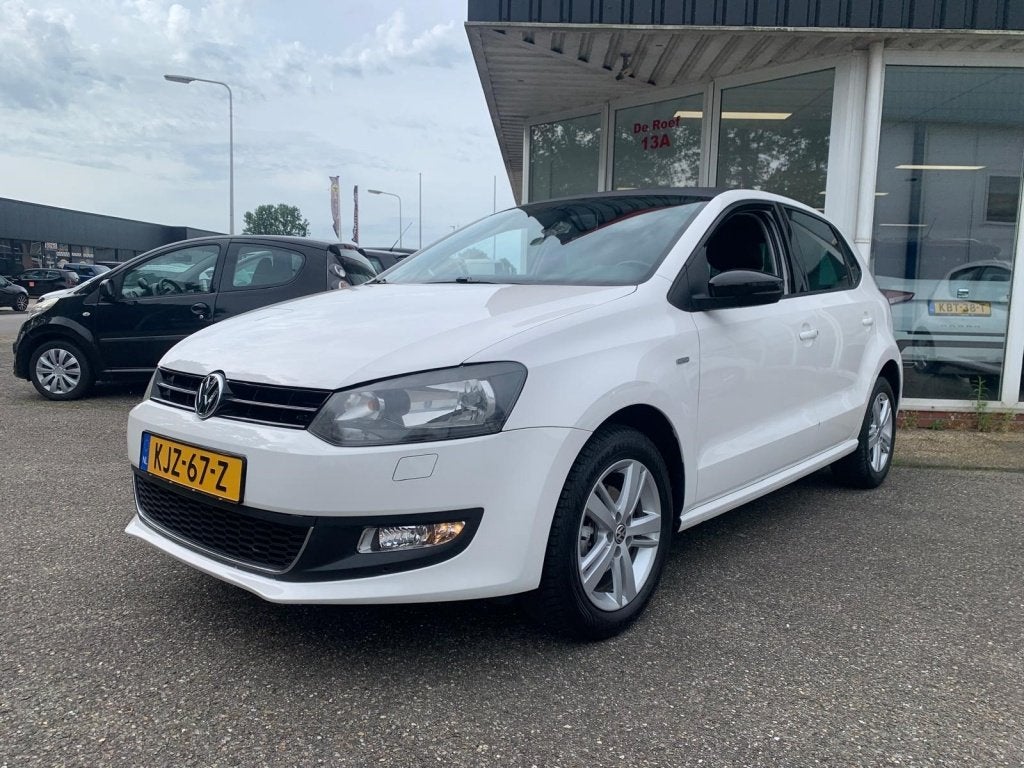 Volkswagen Polo 1.2 TSI Match (bj 2012), Euro 5, Stof, Gebruikt, Zwart