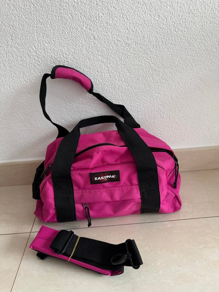 Roze Eastpak tas, 40 cm of meer, Minder dan 30 cm, Ophalen of Verzenden, Zo goed als nieuw