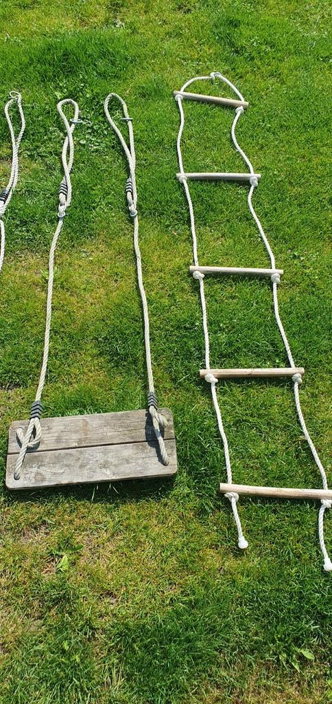 Schommel en klimtouw set voor speeltuin, Ophalen, Gebruikt, Schommel