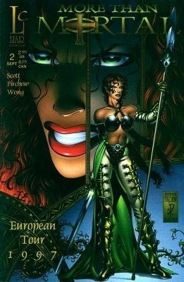 More Than Mortal Vol. 1 #2 European Tour Edition (1997) Liar, Boeken, Strips | Comics, Zo goed als nieuw, Eén comic, Amerika, Verzenden