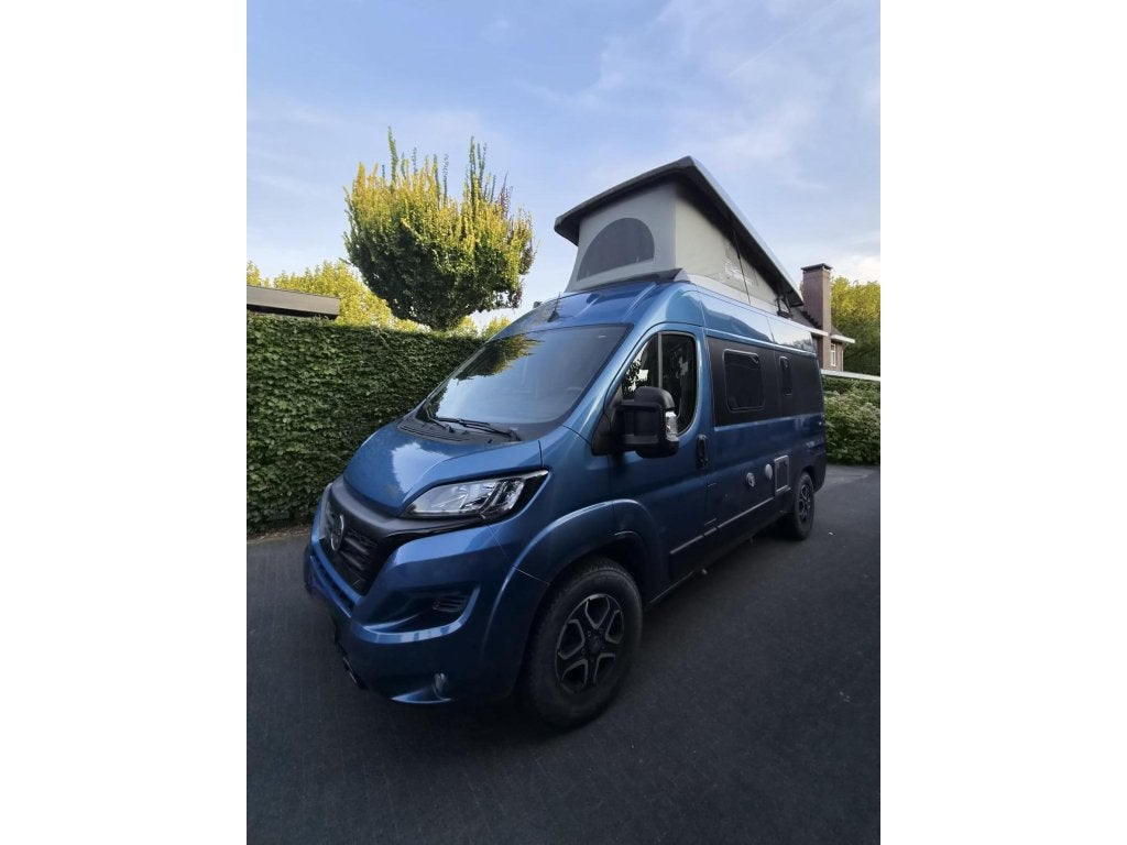 Hymer Free 540 Blue Evolution-2022-Automaat-1e eigenaar-, Automaat, Buscamper of Camperbus, Hordeur, Fiat