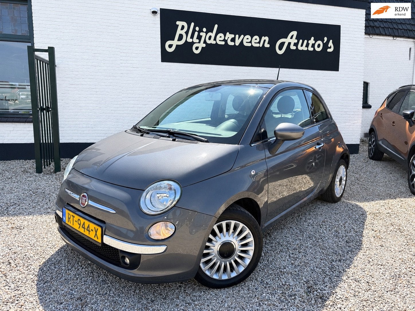 Fiat 500 0.9 TwinAir Lounge Airco | Panoramadak | LM | Parke, Voorwielaandrijving, Euro 5, Gebruikt, 31 €/maand