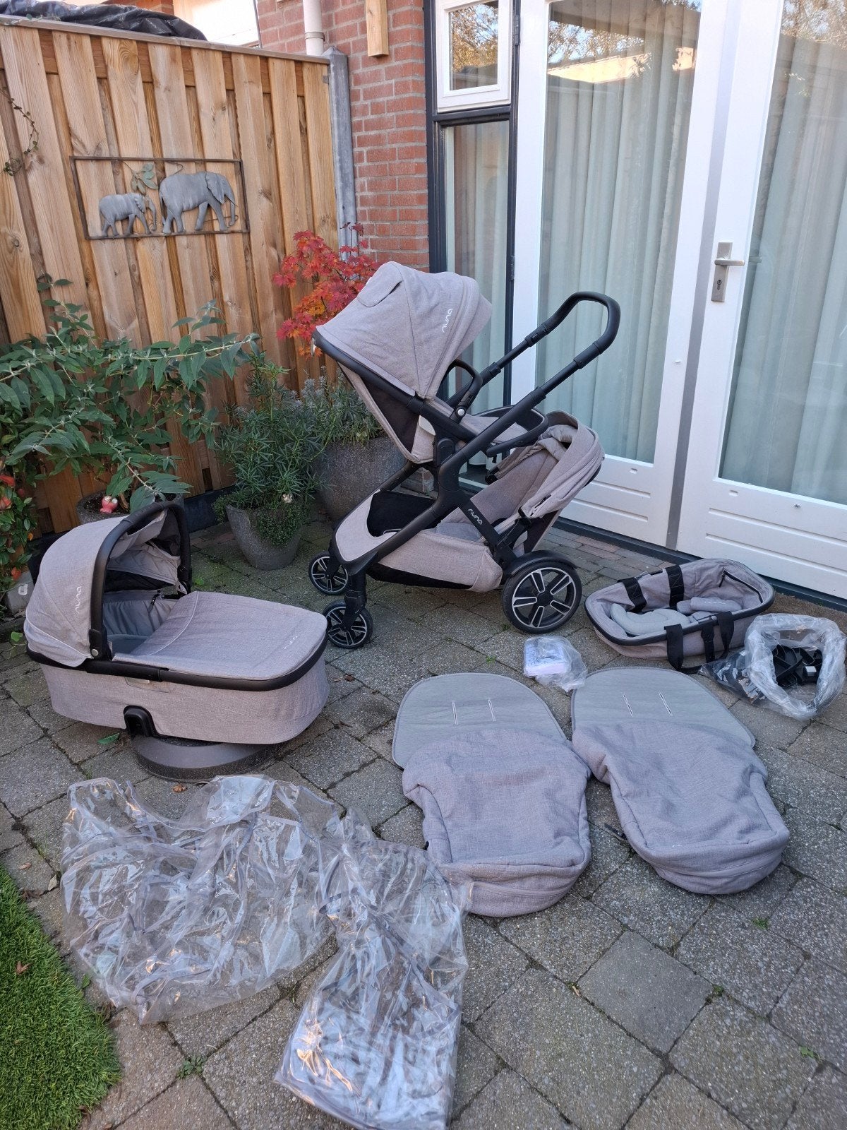 Nuna demi grow duo kinderwagen, Kinderen en Baby's, Gebruikt, Duowagen, Combiwagen, Ophalen