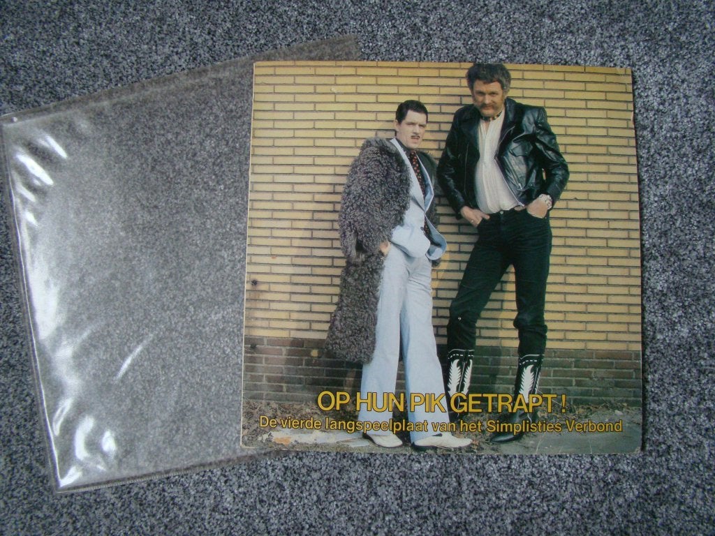 Simplisties Verbond - Op Hun Pik Getrapt! VINYL, Overige genres, Inclusief binnenhoes, Ophalen of Verzenden, Zo goed als nieuw