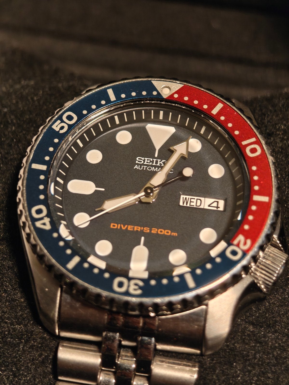 Seiko SKX  009 K2 complete set plus extra rubber band, Sieraden, Tassen en Uiterlijk, Horloges | Heren, Ophalen of Verzenden, Zo goed als nieuw