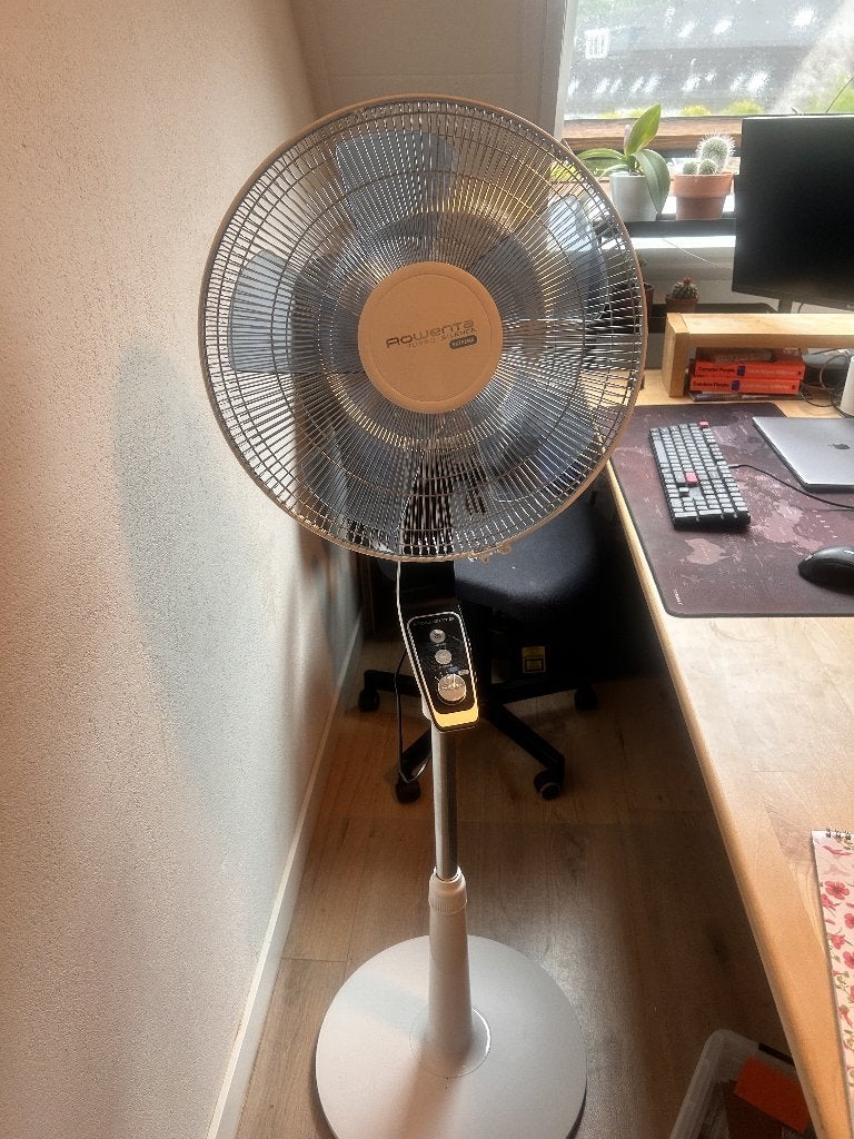Rowenta Ventilator met afstandsbediening - Stil en Krachtig, Witgoed en Apparatuur, Ventilatoren, Ophalen, Ventilator met afstandsbediening