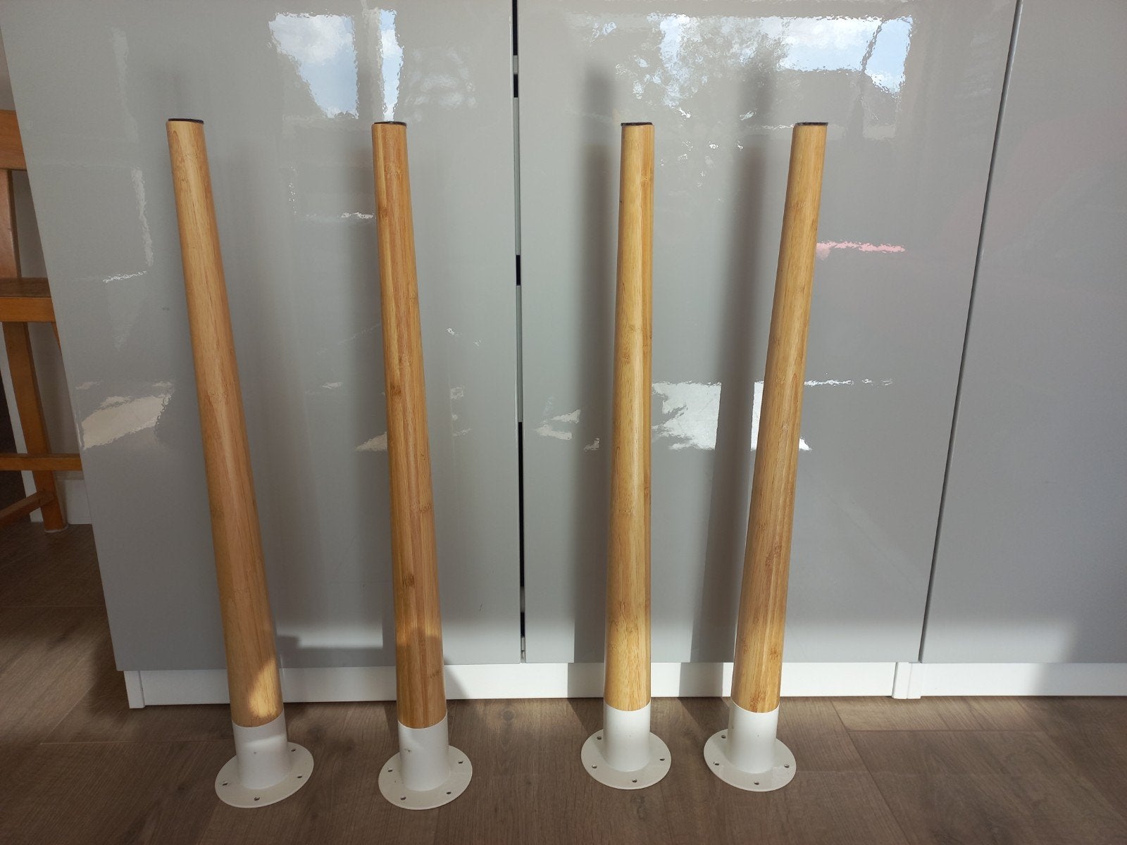 Tafelpoten Hilver van Ikea 70 cm, Huis en Inrichting, Ophalen, Tafelpoot, 50 tot 100 cm, Rond