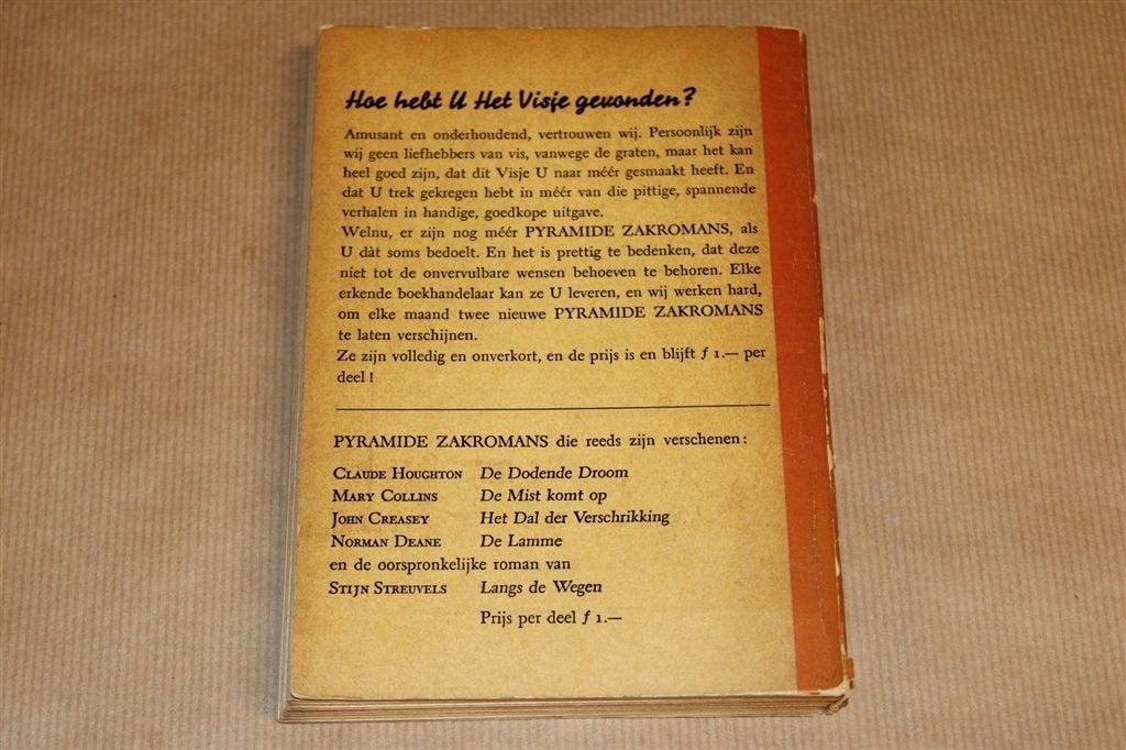 Waar Bleef het Visje? 1948 — Margot Bennett — Roman, Boeken, Ophalen of Verzenden, Gelezen
