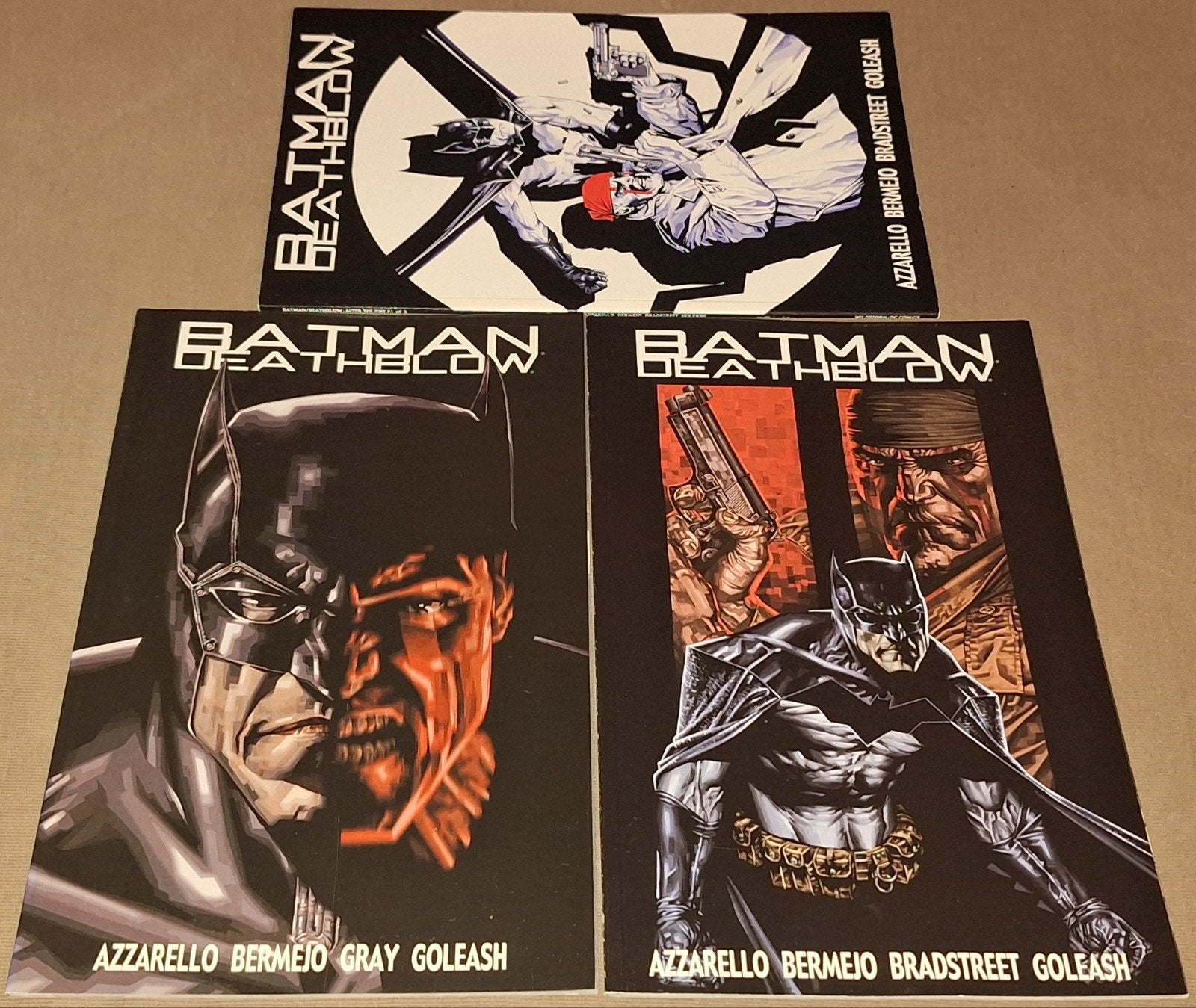 Batman Deathblow • Compleet ! • 3 Comics, Complete serie of reeks, Verzenden, Zo goed als nieuw, Amerika