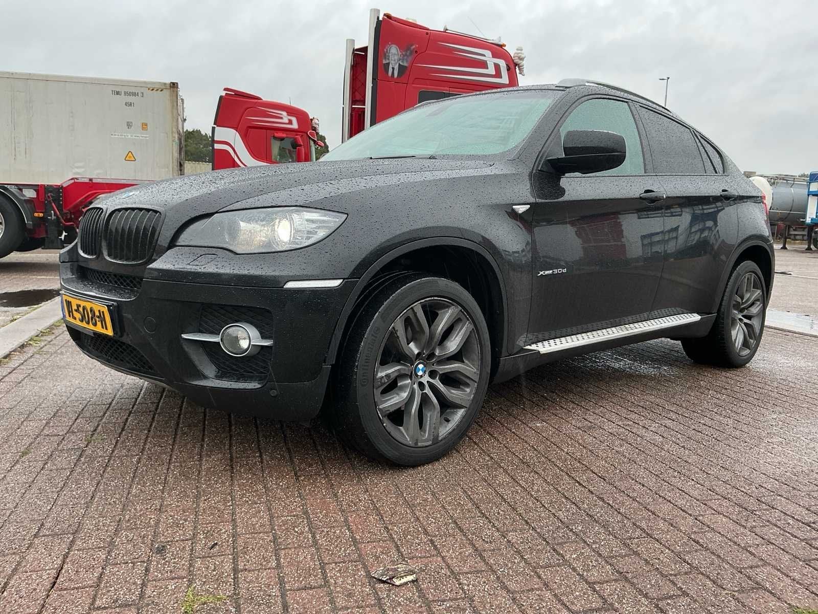 2010 Bmw X6 XDRIVE30D Personenauto grijs kenteken, Auto's, Euro 5, Gebruikt, Overige carrosserieën, Bedrijf