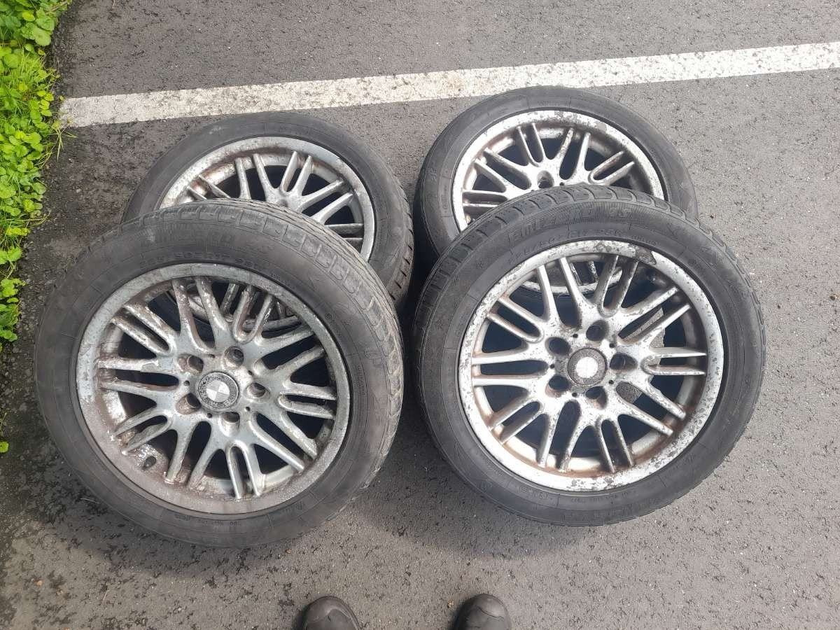 Originele BMW E39 Velgen, Auto-onderdelen, Ophalen, Gebruikt, Banden en Velgen, 17 inch