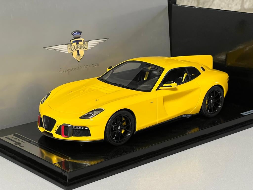 Touring Superleggera Aero3 - 2021 - 1:18 - Tecnomodel, Hobby en Vrije tijd, Modelauto's | 1:18, Ophalen of Verzenden, Nieuw, Auto
