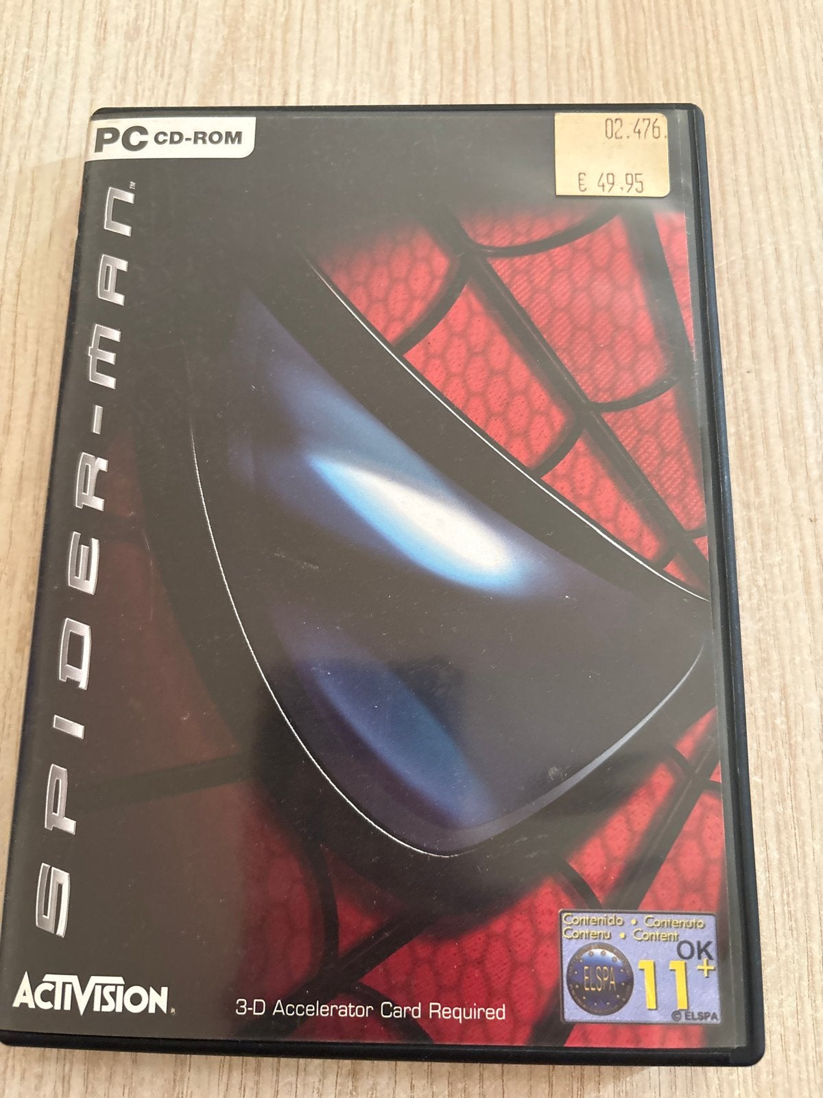 Spider-Man PC CD-ROM - Actie Avontuur Spel, Avontuur en Actie, Gebruikt, 1 speler, Ophalen of Verzenden