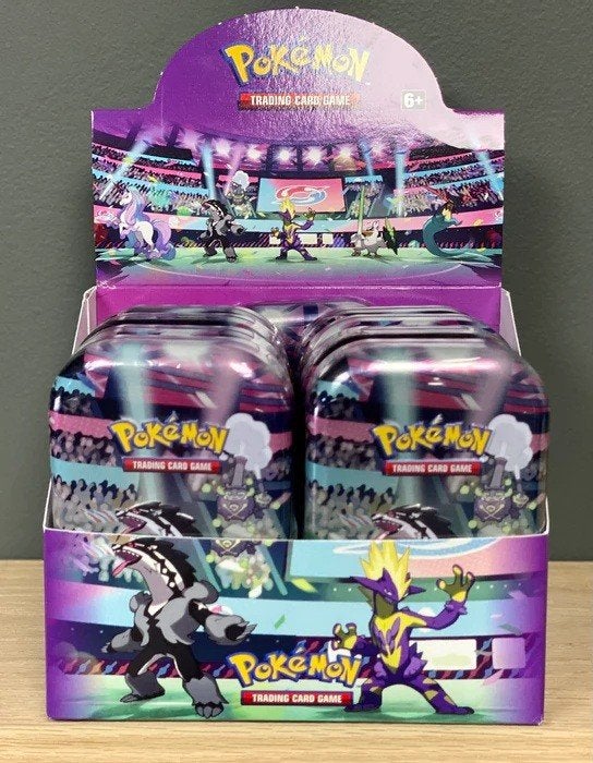 Galar Power Mini Tin Display H21 Cosmic Eclipse/Rebel Clash, Ophalen of Verzenden, Nieuw, Boosterbox, Foil